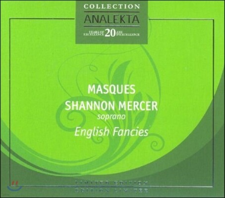 Shannon Mercer 영국 바로크 음악 (English Fancies)