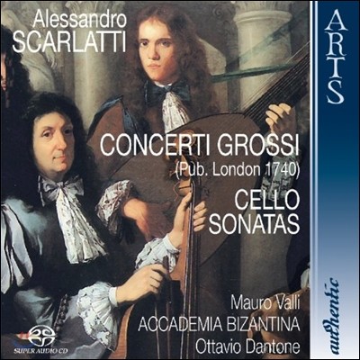 Ottavio Dantone 알레산드로 스카를라티: 콘체르토 그로소 [1740 런던 판본], 첼로 소나타 (A. Scarlatti: Concerto Grosso, Cello Sonatas)