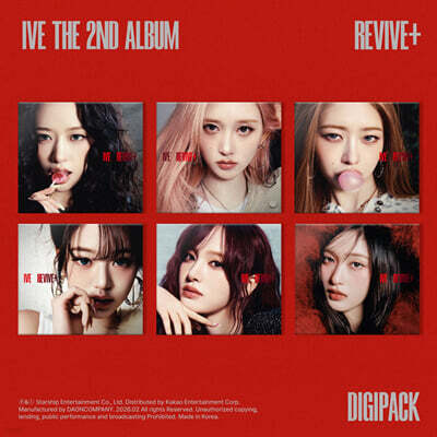 IVE (아이브) - THE 2ND ALBUM : REVIVE+ [Digipack Ver.][한정반][6종 중 1종 랜덤 발송]