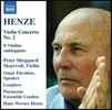 Peter Sheppard Skaerved 헨체: 바이올린 협주곡 2번, 일 비탈리노 라도피안토 (Henze: Violin Concerto, Il Vitalino Raddoppiato)