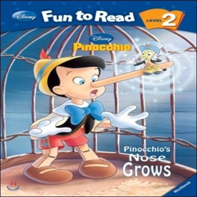 Disney Fun to Read 2-04 Pinocchio&#39;s Nose Grows