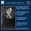 Vladimir Horowitz 라흐마니노프: 피아노 협주곡 3번 / 리스트: 파가니니 연습곡 (Great Pianists - Rachmaninov / Liszt / Schubert)