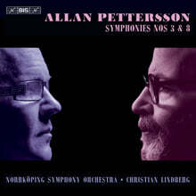 Christian Lindberg 알란 페테숀: 교향곡 3 &amp; 8번 (Allan Pettersson: Symphonies Nos. 3 &amp; 8) [SACD Hybrid]