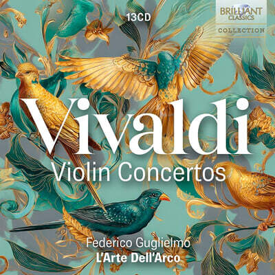 Federico Guglielmo 비발디: 바이올린 협주곡 (Vivaldi: Violin Concertos) [13CD 박스세트]