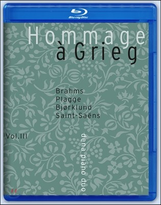 Dena Piano Duo 그리그 헌정 음반 - 브람스 / 생상스 / 플라게 / 비요르크룬트 (Hommage a Grieg - Brahms / Plagge / Bjorklund / Saint-Saens)