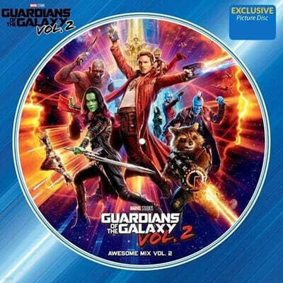 가디언즈 오브 갤럭시 2편 영화음악 (Guardians Of The Galaxy OST : Awesome Mix Vol. 2) [픽쳐디스크 LP]