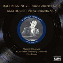 Vladimir Horowitz 라흐마니노프: 피아노 협주곡 3번 / 베토벤: 피아노 협주곡 5번 '황제' (Rachmaninov: Piano Concerto Op.30 / Beethoven: Piano Concerto Op.73 'Emperor')