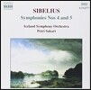 Petri Sakari 시벨리우스: 교향곡 4번, 5번 (Sibelius: Symphonies Op.63, Op.82)