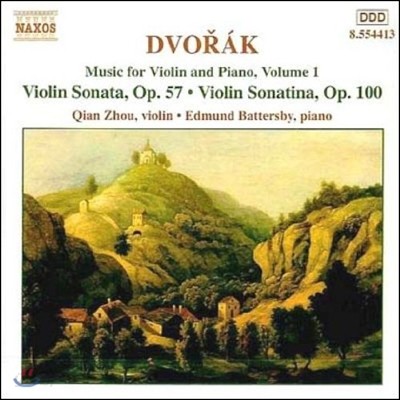 Qian Zhou 드보르작: 바이올린과 피아노를 위한 작품 1집 - 소나타 (Dvorak: Violin Sonata Op.57, Violin Sonatina Op.100)