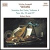 Robert Barto 바이스: 류트 소나타 4집 - 46, 21, 37번 (Silvius Weiss: Sonatas for Lute Vol.4)