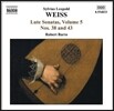 Robert Barto 바이스: 류트 소나타 5집 - 38번, 43번 (Silvius Weiss: Lute Sonatas No.38, No.43)