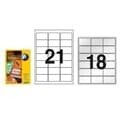 반품불가 라벨보호 필름키퍼세트 21칸 10매 잉크젯레