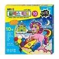 아모스 글라스데코 야광 썬데코 10번 10색 22mlⅹ9색 40ml 1색