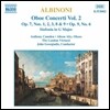 John Georgiadis 알비노니: 오보에 협주곡 2집 (Albinoni: Oboe Concertos Op.7, Op.9 No.6, Sinfonia in G Major)