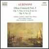 John Georgiadis 알비노니: 오보에 협주곡 3집 (Albinoni: Oboe Concertos Op.7, Op.9 No.12)