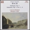 Camerata Budapest 요한 크리스티안 바흐: 신포니아 1집 (J. C. Bach: Sinfonias Op.3 Nos.1-6)