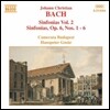 Camerata Budapest 요한 크리스티안 바흐: 신포니아 2집 (J. C. Bach: Sinfonias Op.6 Nos.1-6)