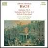 Camerata Budapest 요한 크리스티안 바흐: 신포니아 3집 (J. C. Bach: Sinfonias Op.9 Nos.1-3, Sinfonie Concertanti)