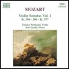 Takako Nishizaki 모차르트: 바이올린 소나타 1집 (Mozart: Violin Sonatas K.304, K.306, K.377)
