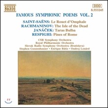 Ondrej Lenard 교향시 2집 - 생상스 / 라흐마니노프 / 야나첵 / 레스피기 (Saint-Saens / Rachmaninov / Janacek / Respighi: Symphonic Poems)