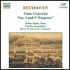 Barry Wordsworth 베토벤: 피아노 협주곡 4번, 5번 '황제' (Beethoven: Piano Concertos Op.58, Op.73 'Emperor') 슈테판 블라더