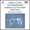 Janos Starker / Alan Hovhaness 호바네스: 교향곡 22번 '빛의 도시', 첼로 협주곡 (Hovhaness: Symphony 'City of Light', Cello Concerto)