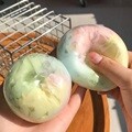 솜사탕 왁뿌볼 왁스 뿌시기 말랑이 2세대 슬랑이 슬라임 마시멜로우 타바 스퀴시 스트레스볼