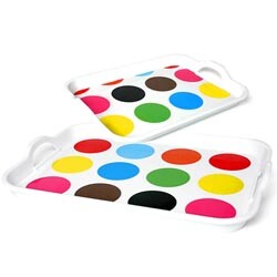 사각쟁반(L) + 사각쟁반(S) 세트 -Multidot