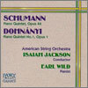 Schumann : Dohnanyi Quintet : Wild