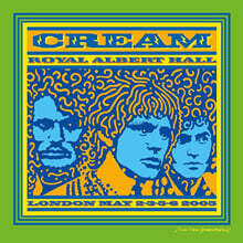 Cream (크림) - Royal Albert Hall London May 2-3-5-6 2005 (Live) [블루 &amp; 그린 스플래터 컬러 3LP]