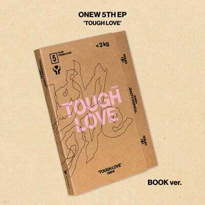온유 (ONEW) - 미니앨범 5집 : TOUGH LOVE [BOOK Ver.]