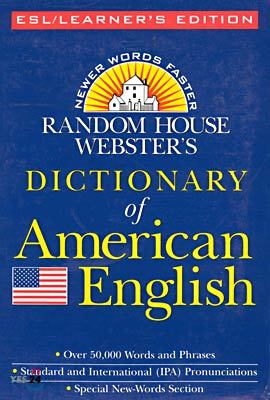 Random House Webster&#39;s  Dictionary of American English