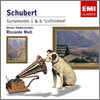 Schubert : Symphony 1 & 8 'Unfinished' : Muti