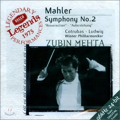 Zubin Mehta 말러 : 교향곡 2번 &quot;부활&quot; - 주빈 메타 (Mahler: Symphony &quot;Resurrection&quot;)