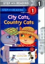 Step Into Reading 1 : City Cats, Country Cats (Book+CD+Workbook)