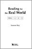 Reading for the Real World Intro 1 2 3 : Answer Key