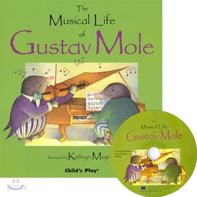 [노부영]The Musical Life of Gustav Mole (Paperback &amp; CD Set)