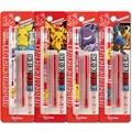 포켓몬 채점펜+리필심 세트 2.0mm(4개)/노크식 샤프식 빨간색 채점용 펜