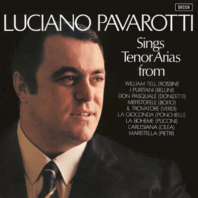 Luciano Pavarotti (루치아노 파바로티) - 이탈리아 오페라 리마스터 (Tenor Arias From Italian Opera) [LP]