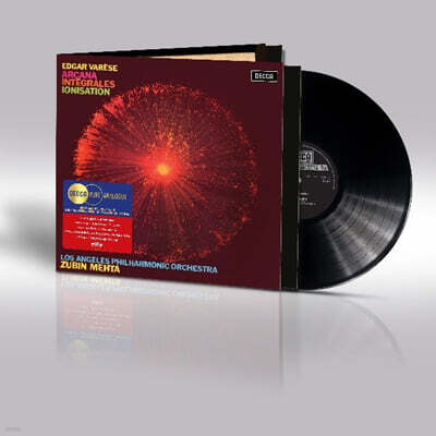 Zubin Mehta 에드가 바레즈: 알카나 외 (Edgar Varese: Arcana, Integrales, Ionisation) [LP]