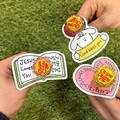 더워드 하트 사탕 전도지 60개_3종set