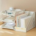 니보리 1칸 파일꽂이 2단 트레이 세트 서류철 PP박스 파일함