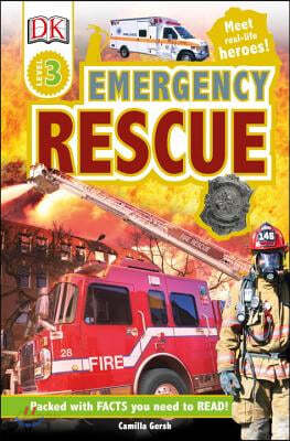 DK Readers L3: Emergency Rescue: Meet Real-Life Heroes!