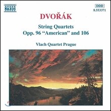 Vlach Quartet 드보르작: 현악 사중주 '아메리카' (Dvorak: String Quartets Op.96 'American', Op.106)
