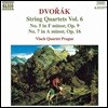 Vlach Quartet Prague 드보르작: 현악 사중주 5번, 7번 (Dvorak: String Quartets Op.9, Op.16)