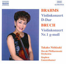 Takako Nishizaki 브루흐 / 브람스: 바이올린 협주곡 (Bruch: Violin Concerto Op.26 / Brahms: Violin Concerto Op.77)