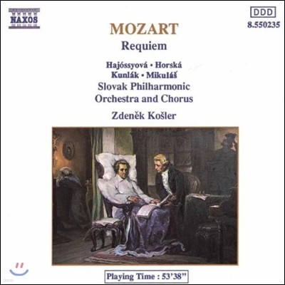 Zdenek Kosler 모차르트: 레퀴엠 (Mozart: Requiem in D minor, K626)