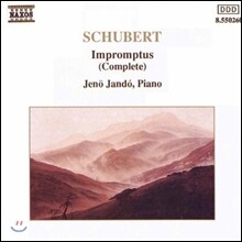 Jeno Jando 슈베르트: 즉흥곡 전집 (Schubert: Impromptus Complete)