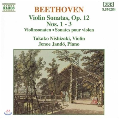 Takako Nishizaki 베토벤: 바이올린 소나타 1-3번 (Beethoven: Violin Sonatas Op.12 Nos.1-3)