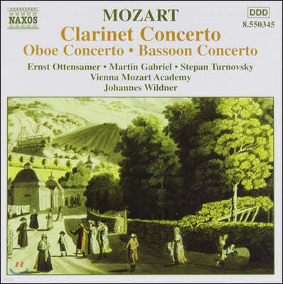 Johannes Wildner 모차르트: 클라리넷 협주곡, 오보에 협주곡, 바순 협주곡 (Mozart: Clarinet Concerto, Oboe Concerto, Bassoon Concerto)